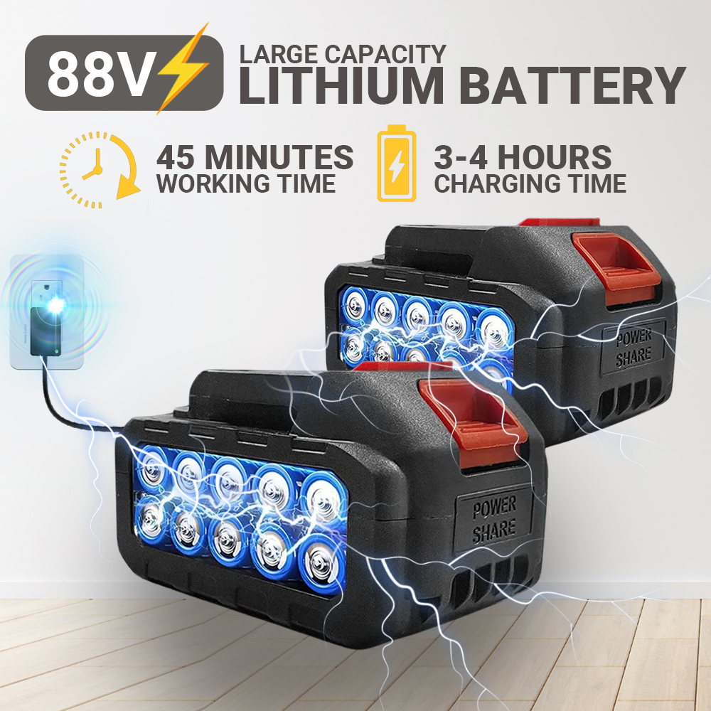 88V Cordless Electric High Pressure Washer