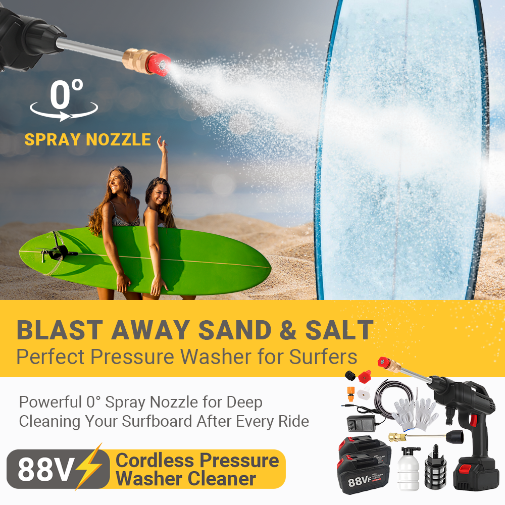 88V Cordless Electric High Pressure Washer