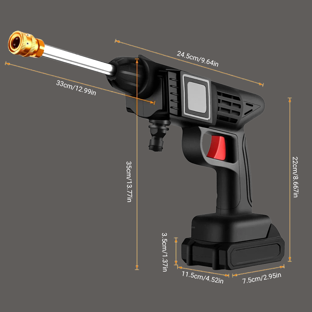 88V Cordless Electric High Pressure Washer