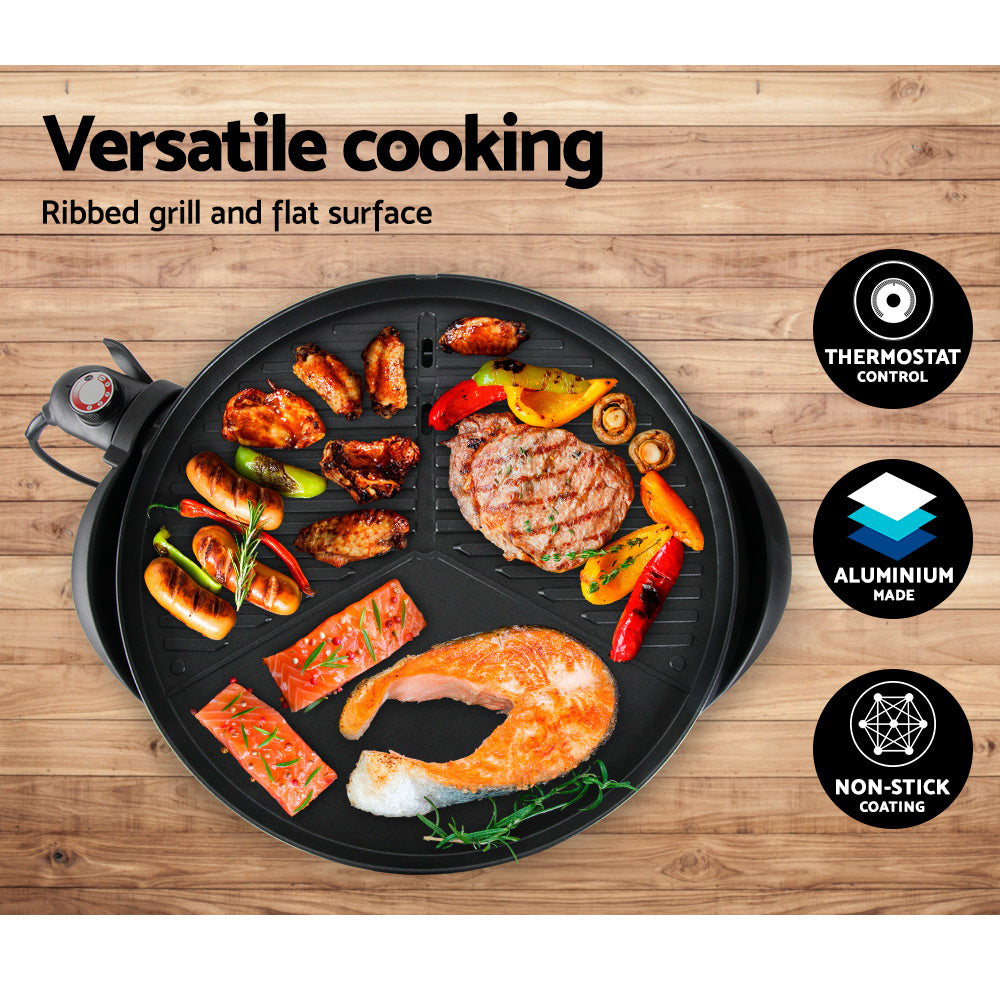 Grillz Electric BBQ Smoker Grill