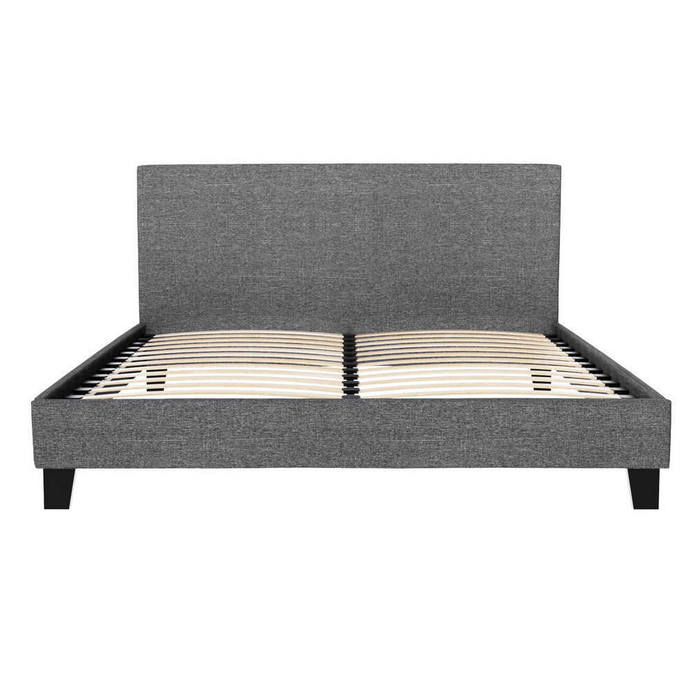 Artiss Bed Frame Queen Size Grey NEO