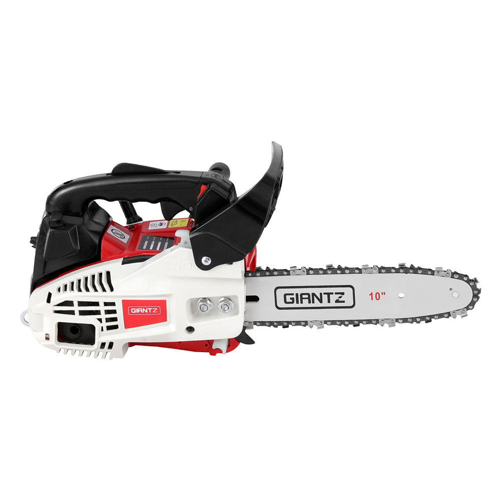 Giantz 25cc Petrol Chainsaw 10" Bar E-Start Tree Pruning Chain