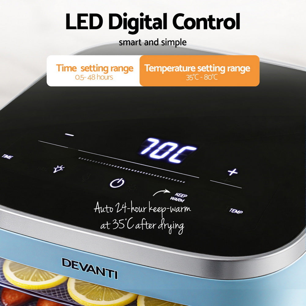 5-Tray Food Dehydrator 500W