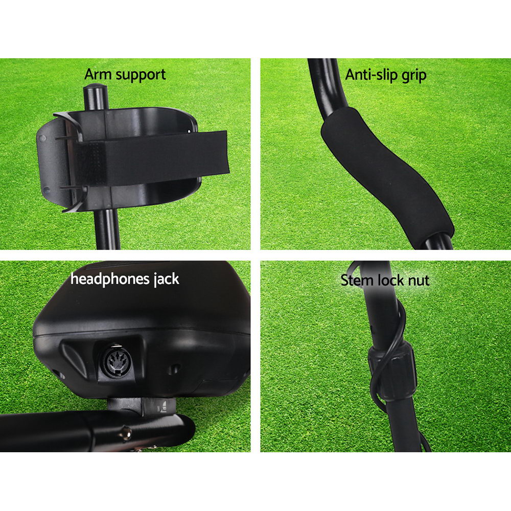 Metal Detector 220MM Deep Sensitive Waterproof LCD Display