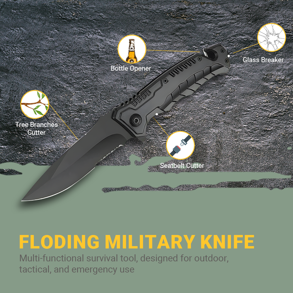 Survival Tactical Kit - 32-in-1 Survival Essentials