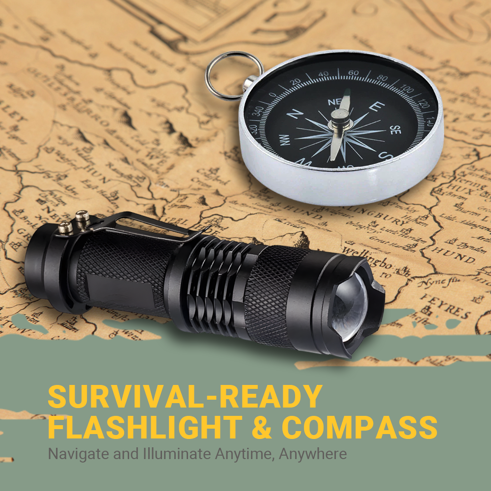 Survival Tactical Kit - 32-in-1 Survival Essentials