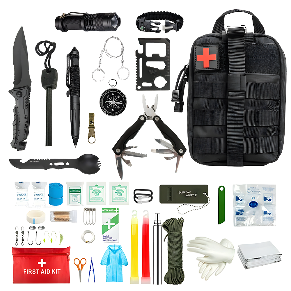 Survival Tactical Kit - 32-in-1 Survival Essentials
