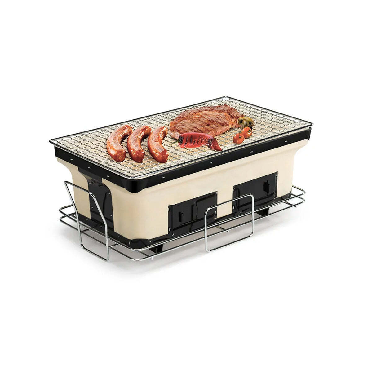 Portable Hibachi Charcoal BBQ Grill