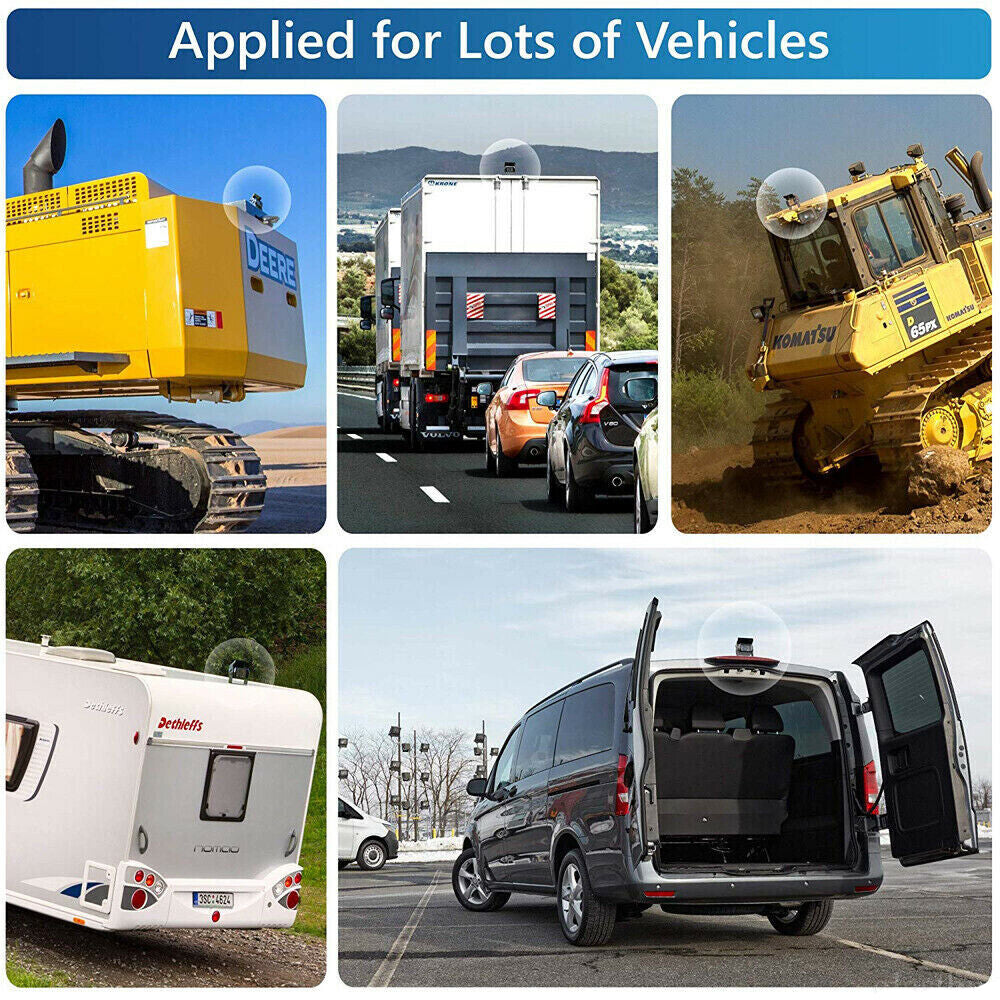 7'' Waterproof Monitor Reversing Kit For Truck Caravan