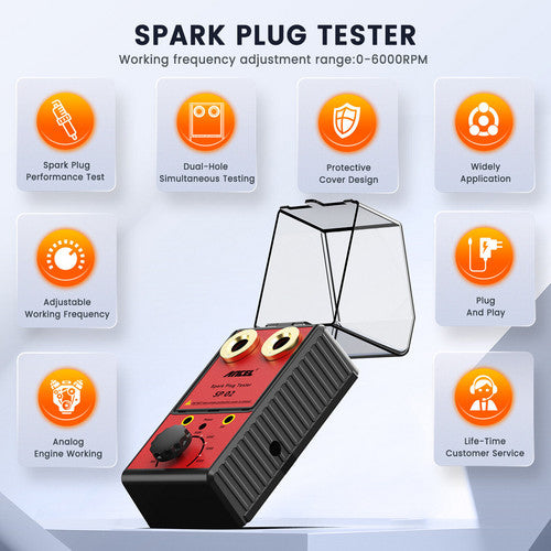 Ancel 12V Car Spark Plug Tester Auto Ignition System Tester