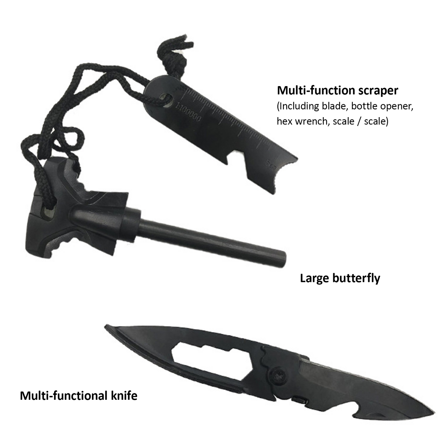 Camping Tool Emergency Survival Equipment Set Outdoor Sport Tactical Hiking Kit