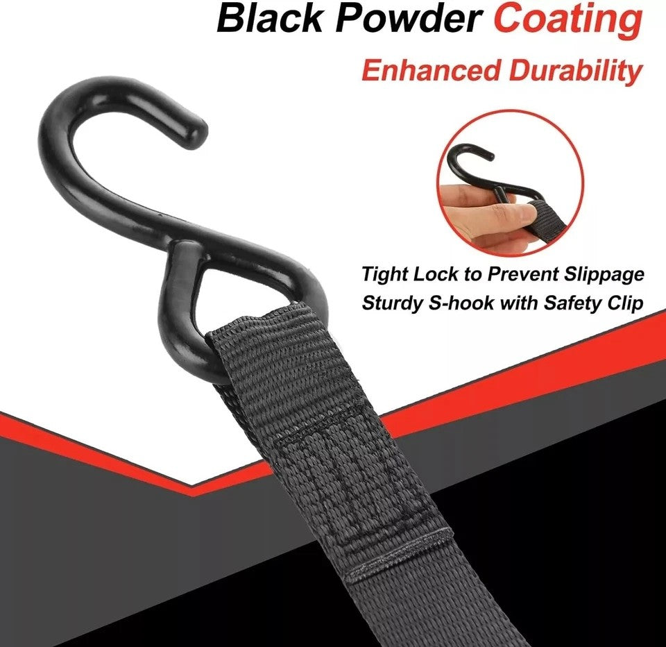Quick Release Automatic Heavy Duty Retractable Ratchet Tie Down Strap green 25mm*3m