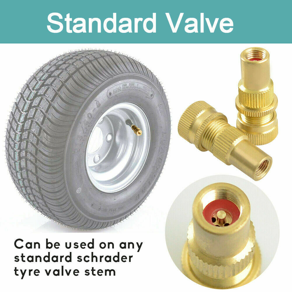 X-BULL Tyre Deflators Brass Air Deflator 0-60 PSI tyre Valve Core Tool Automatic