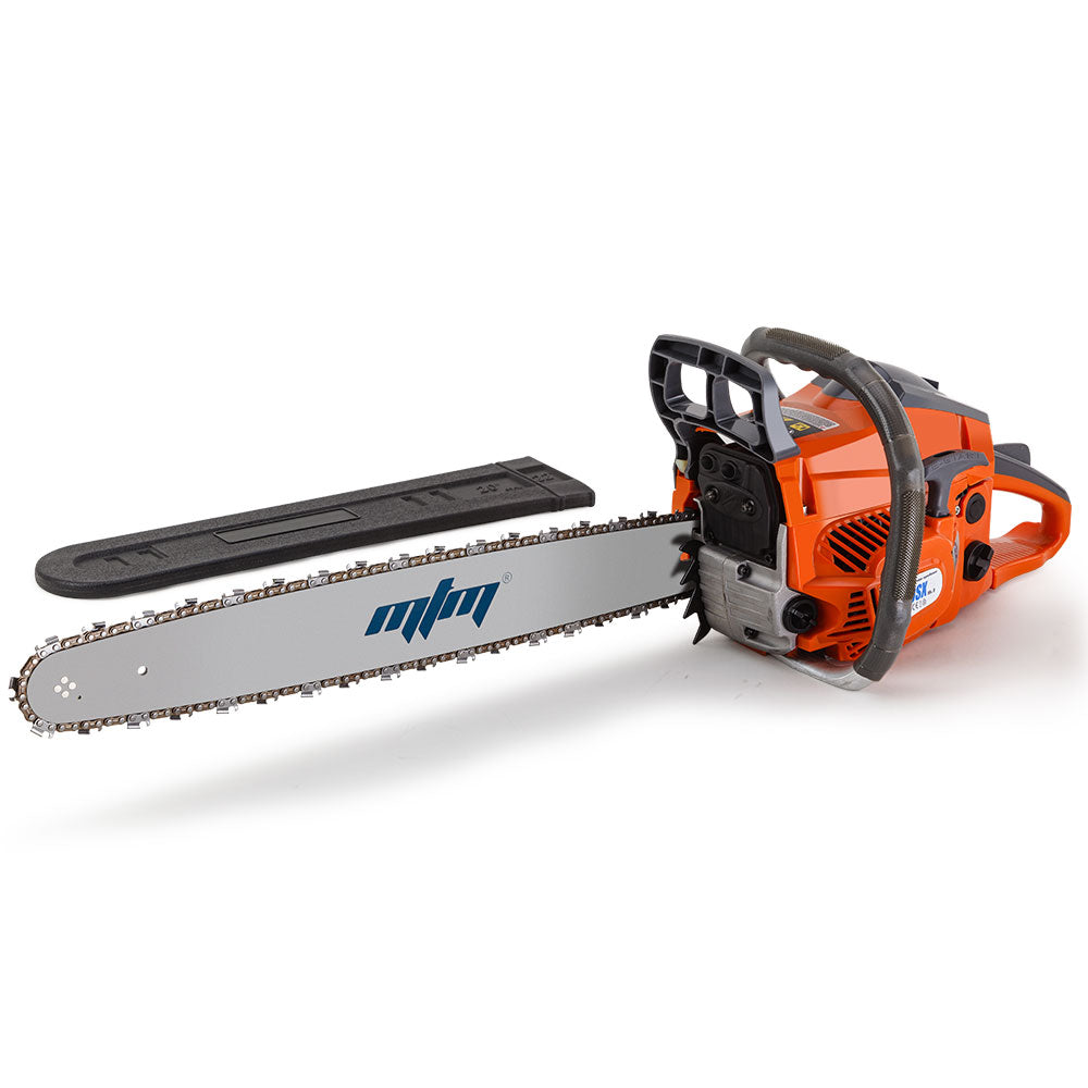 MTM Chainsaw Petrol Commercial 20 Bar E-Start Tree Pruning Chain