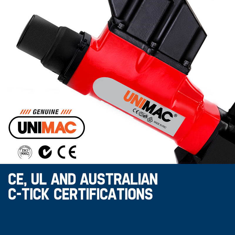 UNIMAC NHF100 37-50mm 16ga Flooring Air Gun Driver, Heavy-Duty Pneumatic