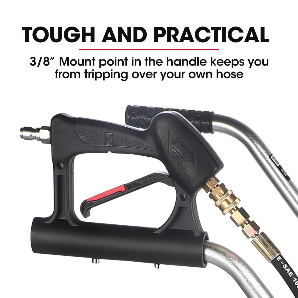 Jet-USA 18" Stainless Steel Pressure Washer Surface Cleaner with Yoke