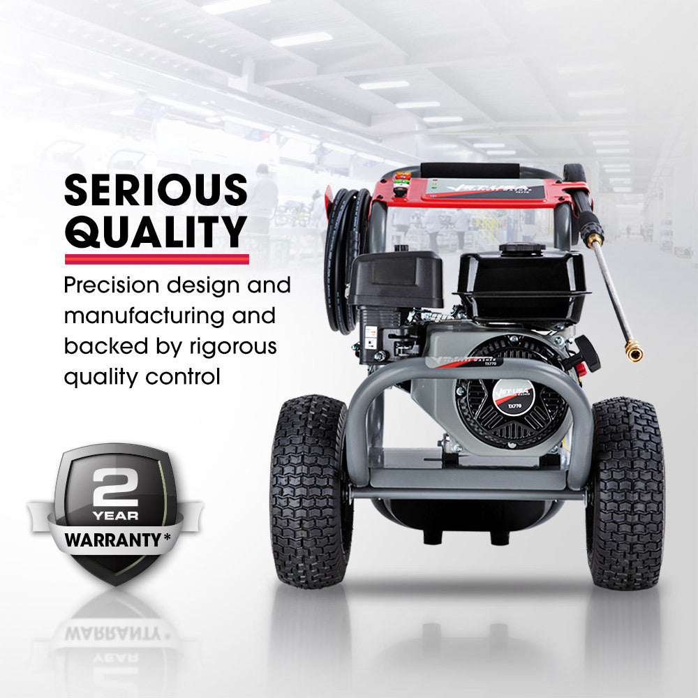 Jet-USA 7HP 4800PSI Petrol High Pressure Washer 4-Stroke Engine Gun