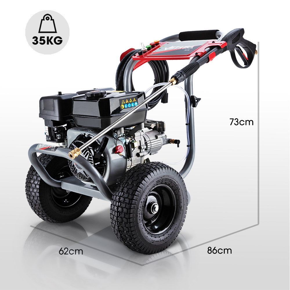 Jet-USA 7HP 4800PSI Petrol High Pressure Washer 4-Stroke Engine Gun