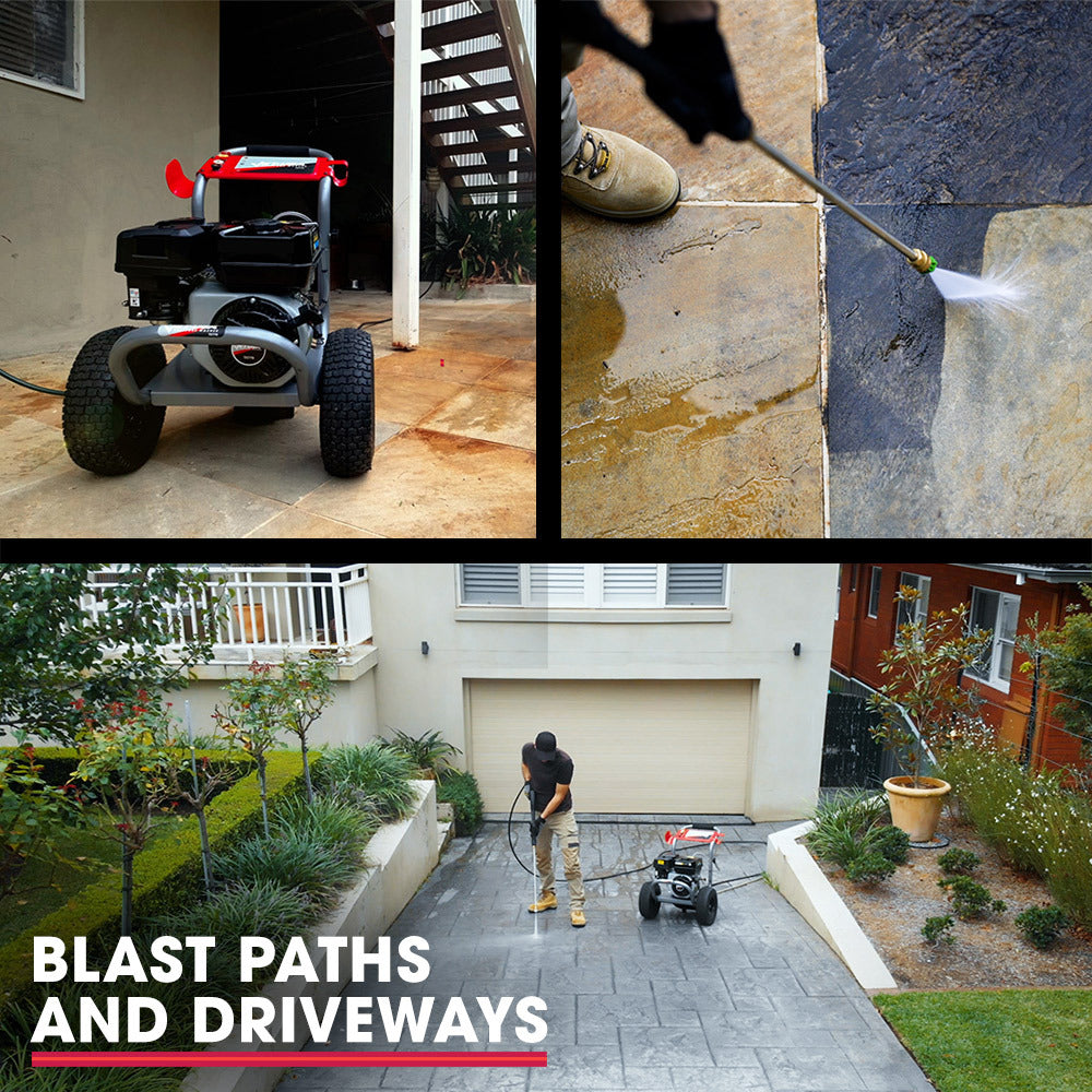 Jet-USA 7HP 4800PSI Petrol High Pressure Washer 4-Stroke Engine Gun
