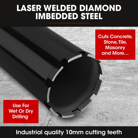 Diamond Core Drill Bit 102mm Concrete Wet Dry Tile Stone