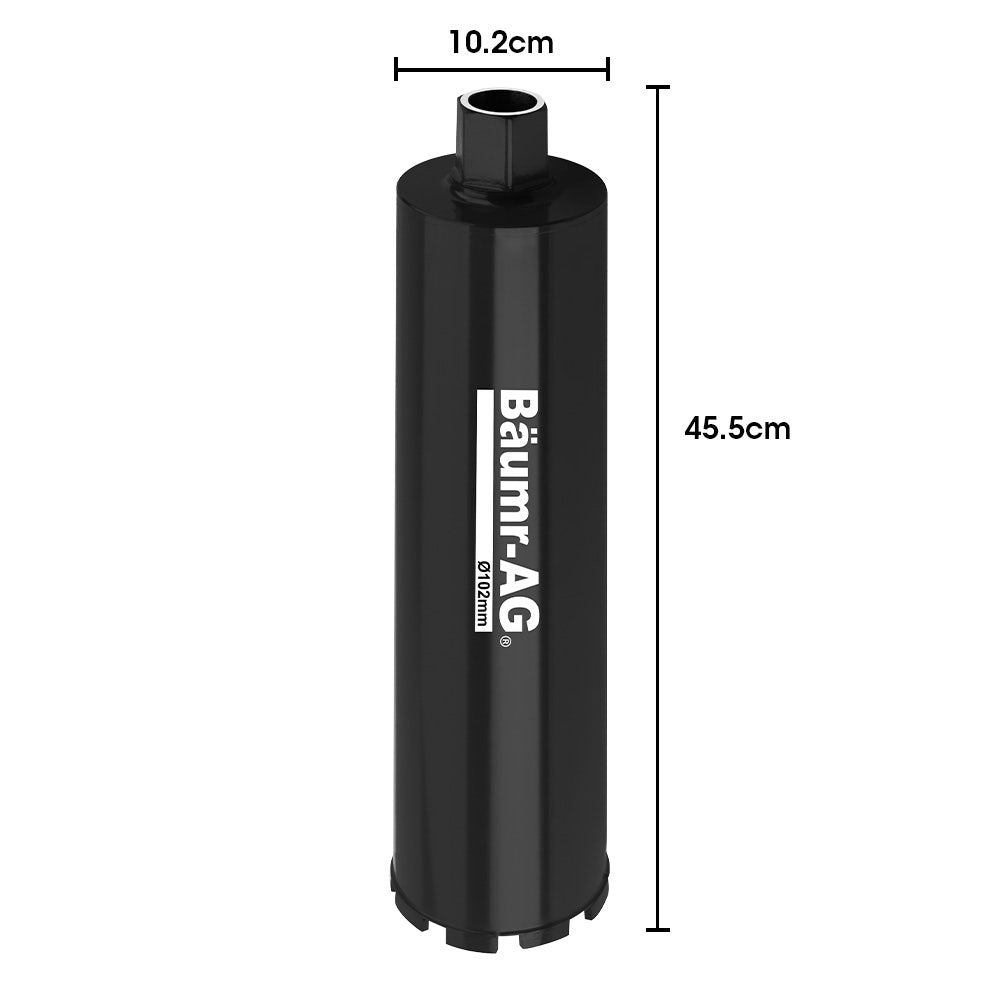 Diamond Core Drill Bit 102mm Concrete Wet Dry Tile Stone