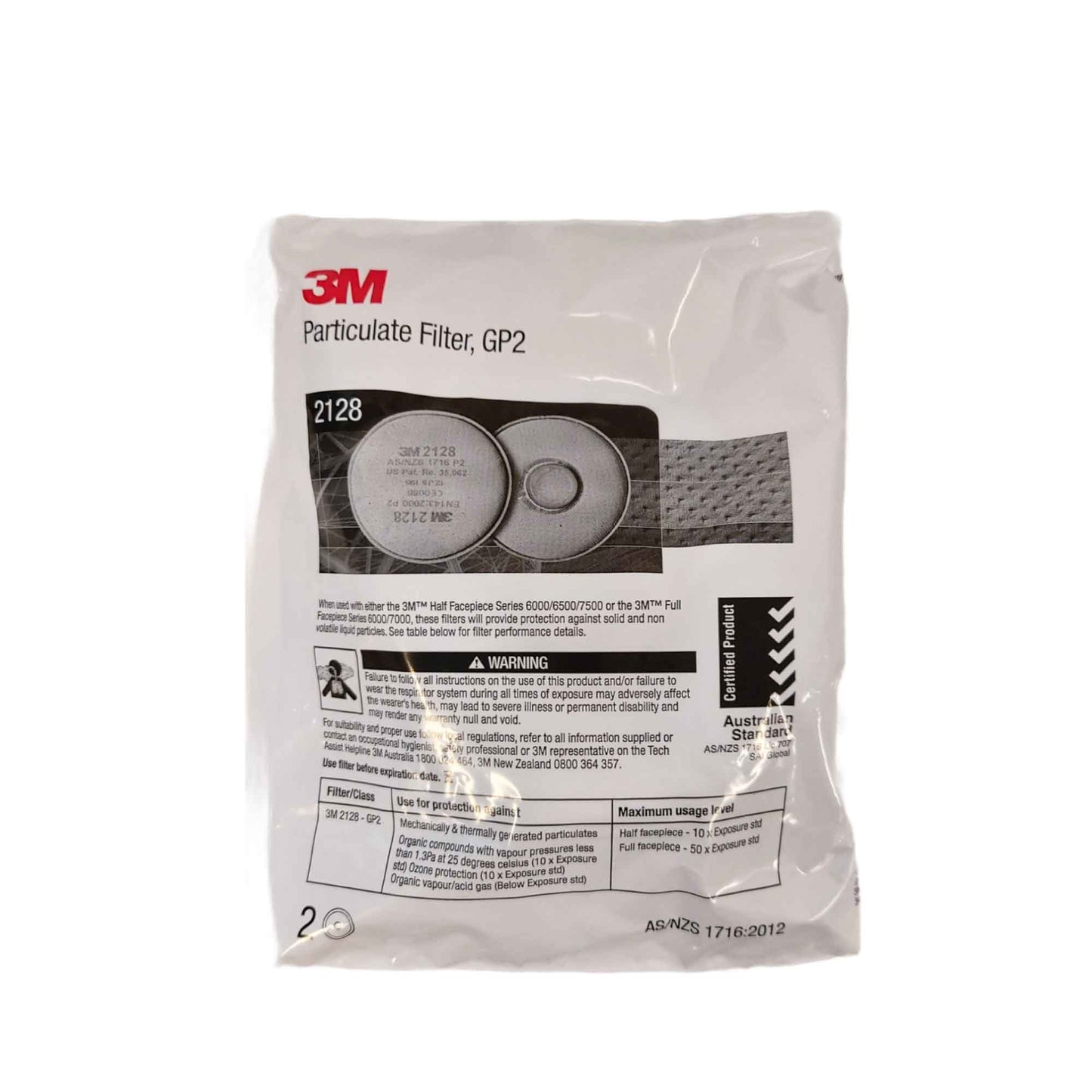 3M Welding Respirator GP2 Filter Reusable Half Face Fume Mask