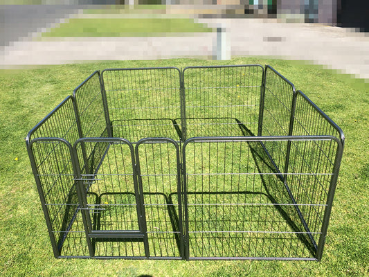 YES4PETS 80 cm Heavy Duty Pet Dog Cat Puppy Rabbit Exercise Playpen Fence