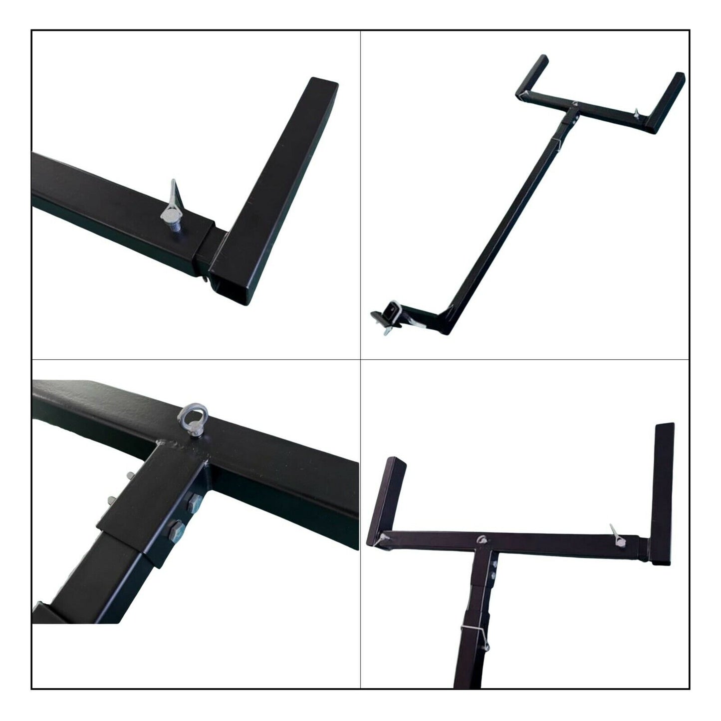 Tow Bar Hitch Mount Ladder Roof Rack Bar Extension