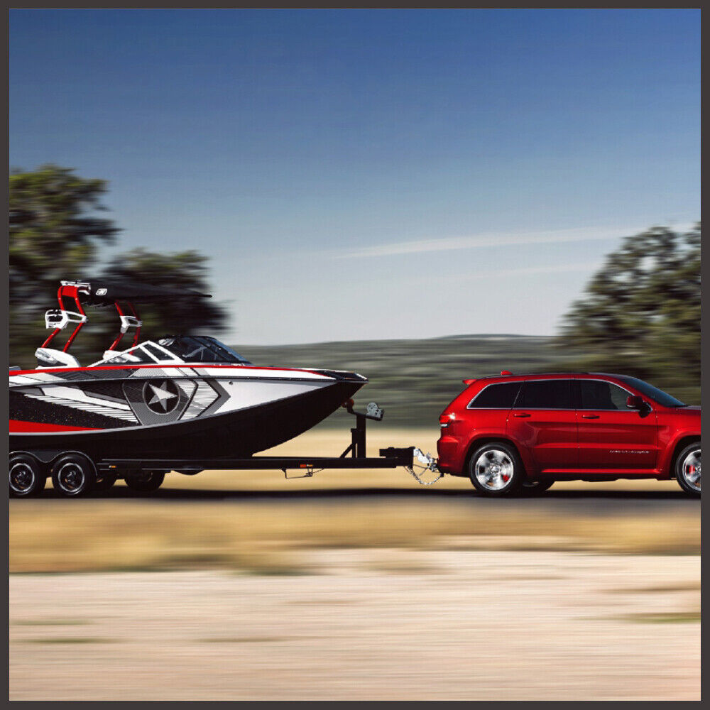 63 LED Trailer Tail Light Pair Plug 7m 5 Core