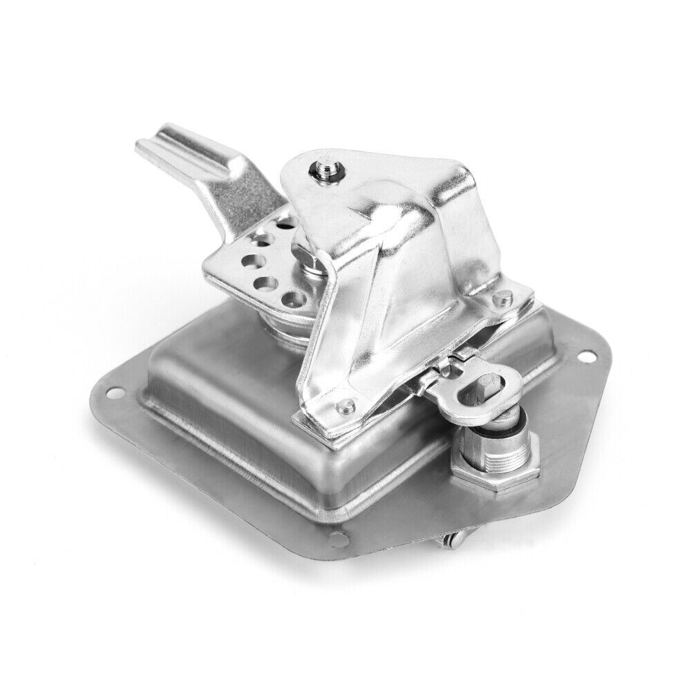 4-Piece T Handle Locks Tool Box With Keys Stainless Steel