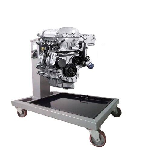 500kg Folding Engine Stand 1100lb Heavy-Duty Workshop Auto Crane Hoist