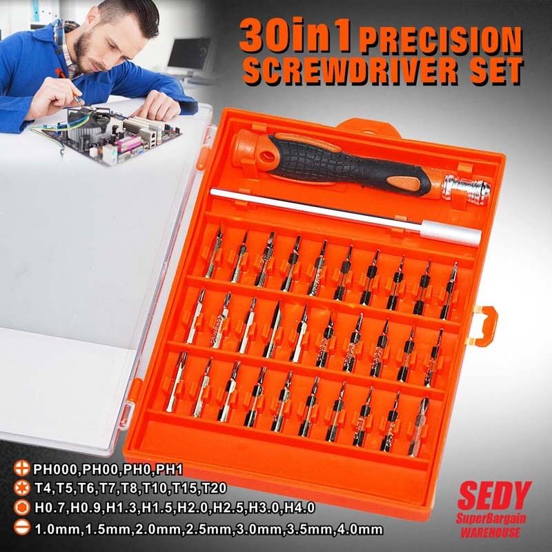 30 sets of Random Screwdriver sets For bulk Sale
