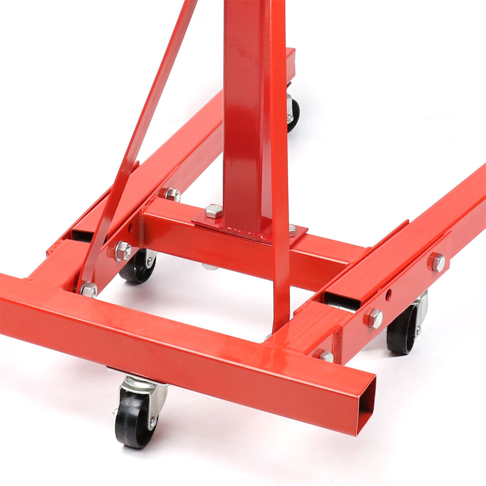 900kg Engine Stand Heavy-Duty Industrial Workshop Cars Auto Crane Hoist