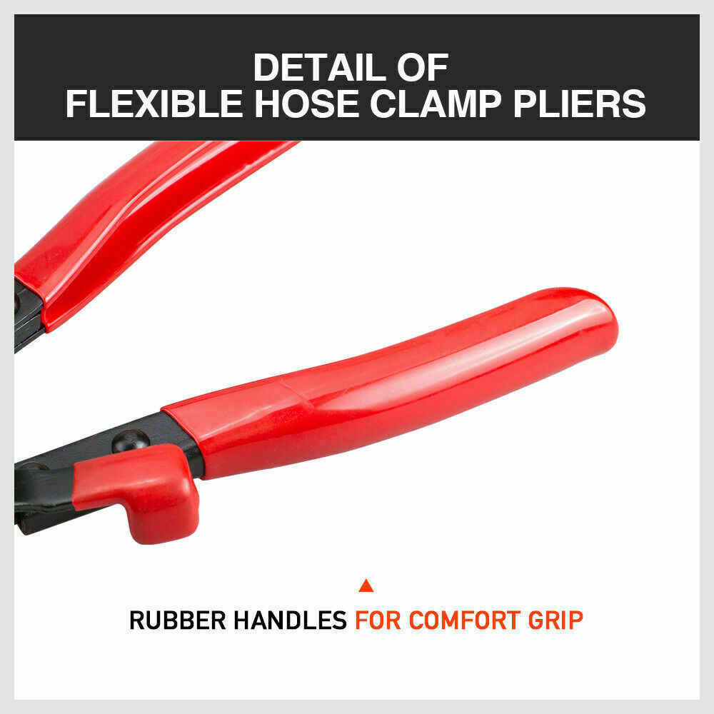 Long Hose Clamp Pliers 24" Flexible Extension Wire Oil Fuel