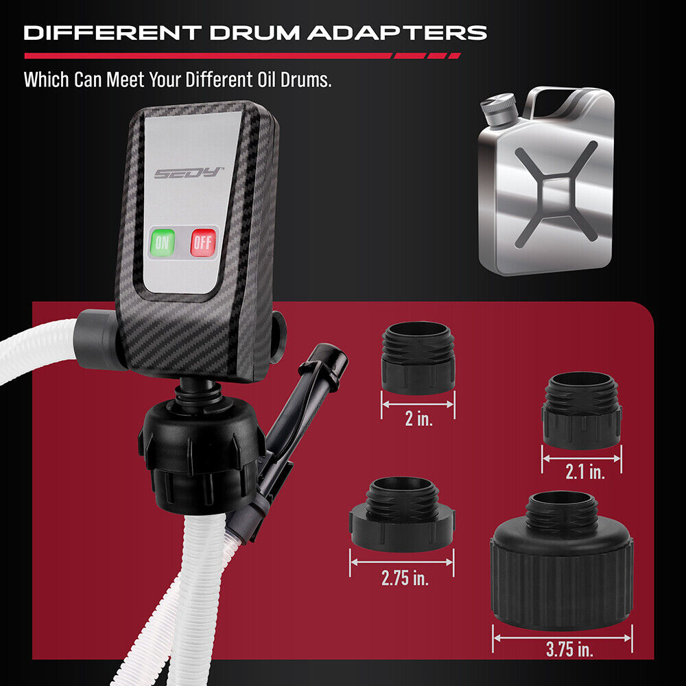 Liquid Transfer Pump Battery Powered Multipurpose - Petrol Diesel Water Pump