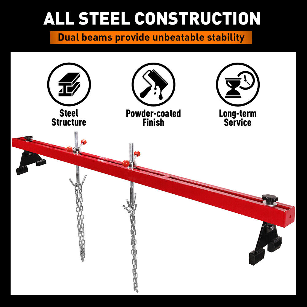 1.5M Engine Support Bar Engine Load Leveler 1100Lb Transmission Dual