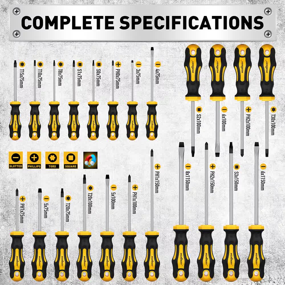 140Packs Magnetic Screwdriver Hex Key Magnetizer Demagnetizer Precision Screwdriver