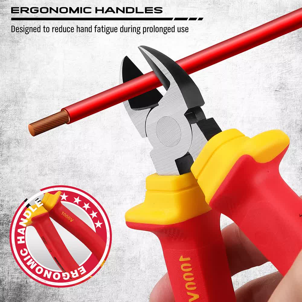 Magnetic Insulated Screwdriver Pliers 1000V Electrical Tool Hose Pinch Box