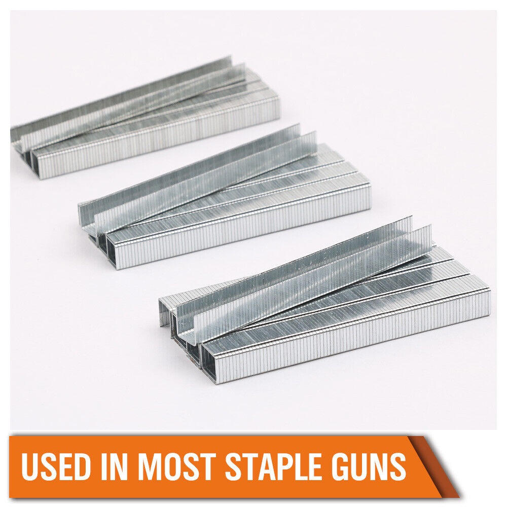 2000Pack Door Shaped Staples Heavy-Duty Nails Staple Gun Stapler Refills