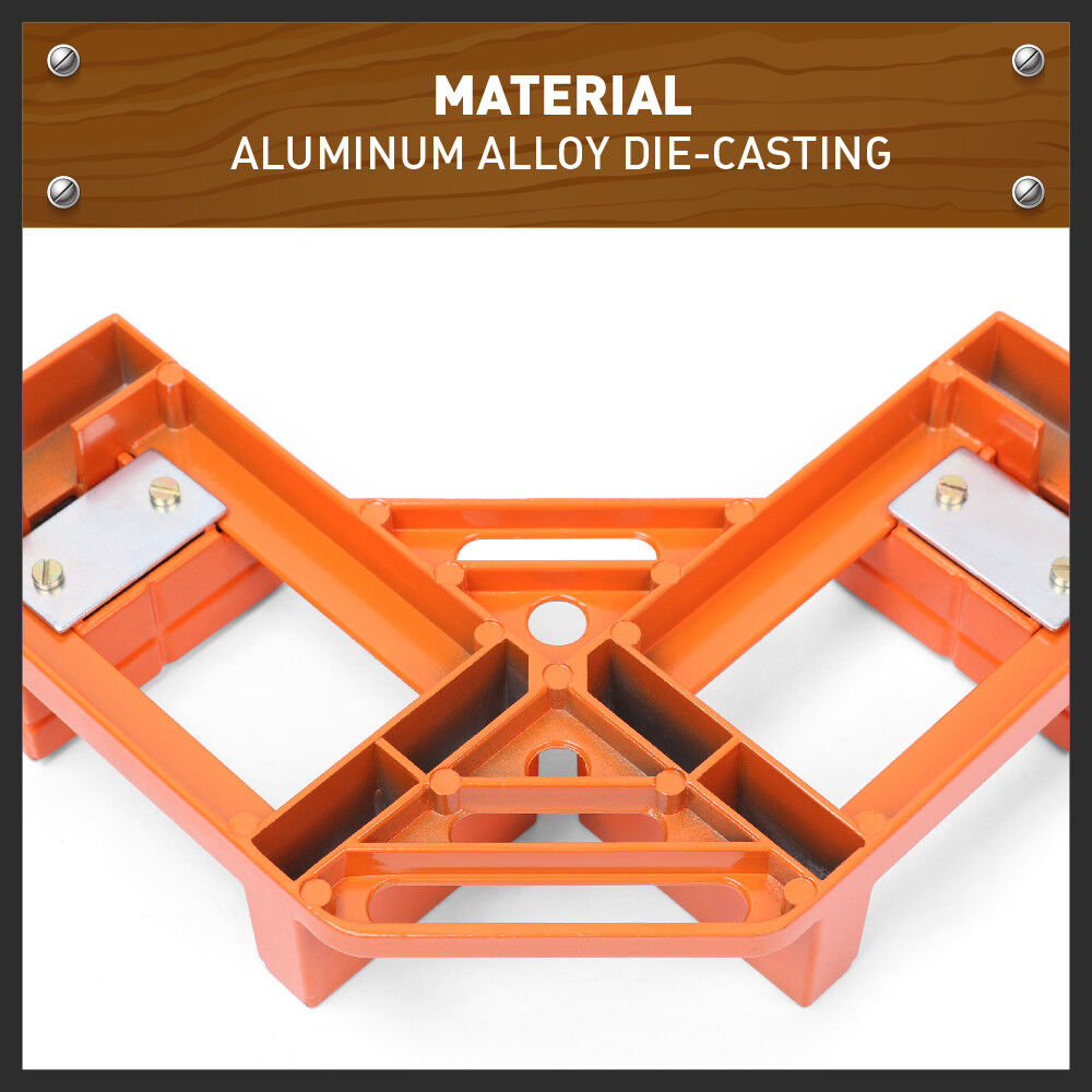 90° Degree Corner Clamp Welding Vice Woodworking Alloy Body With
