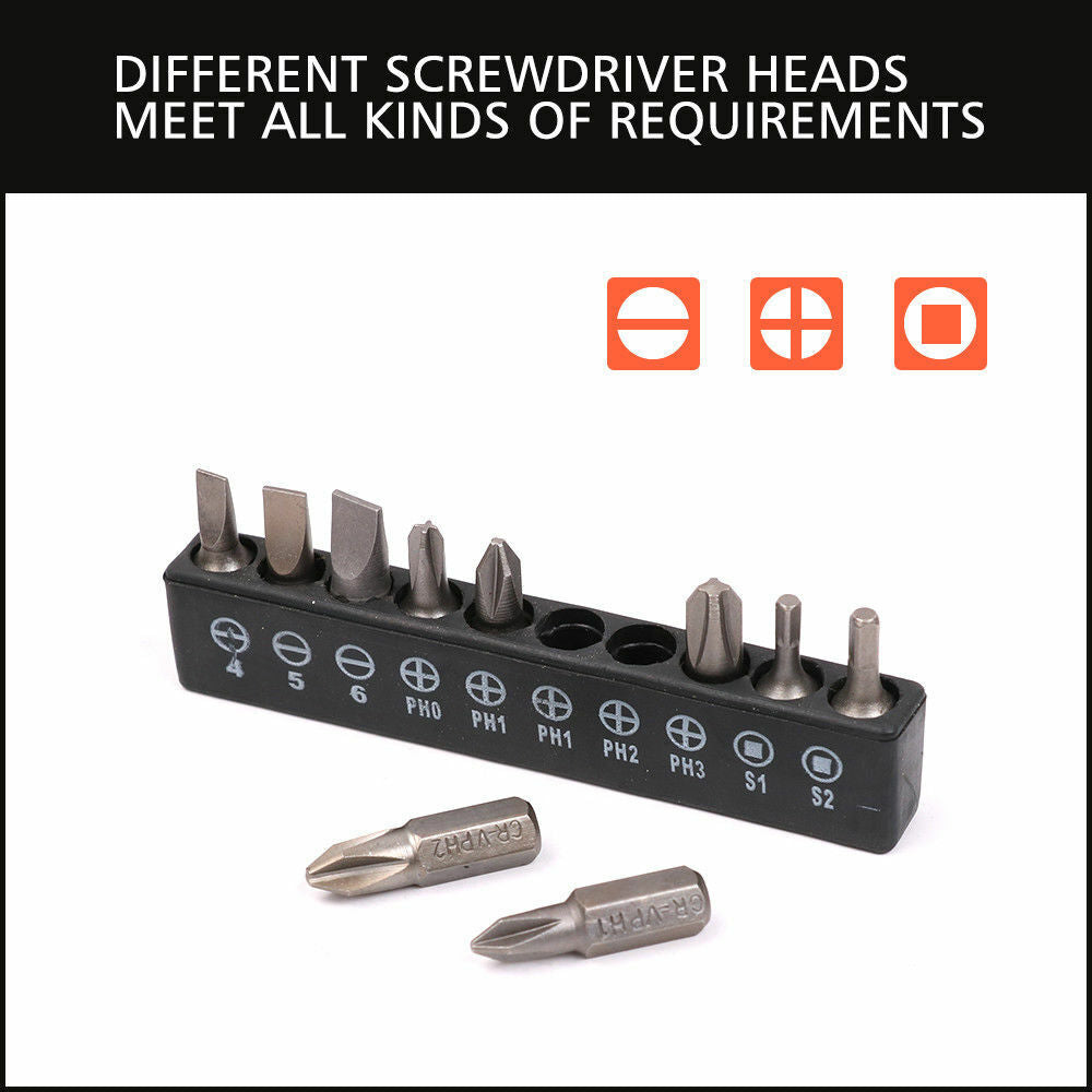 16Pack Socket Bit Adaptor Power Drill Nut Driver Extension Screwdriver