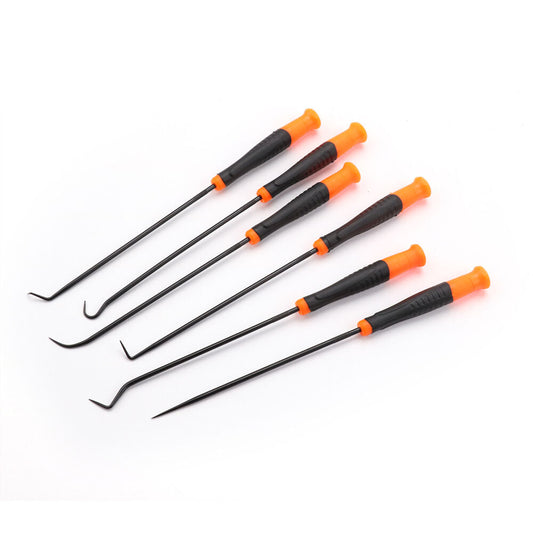 6Pack Extra Long Pick and Hook O Ring Seal Puller