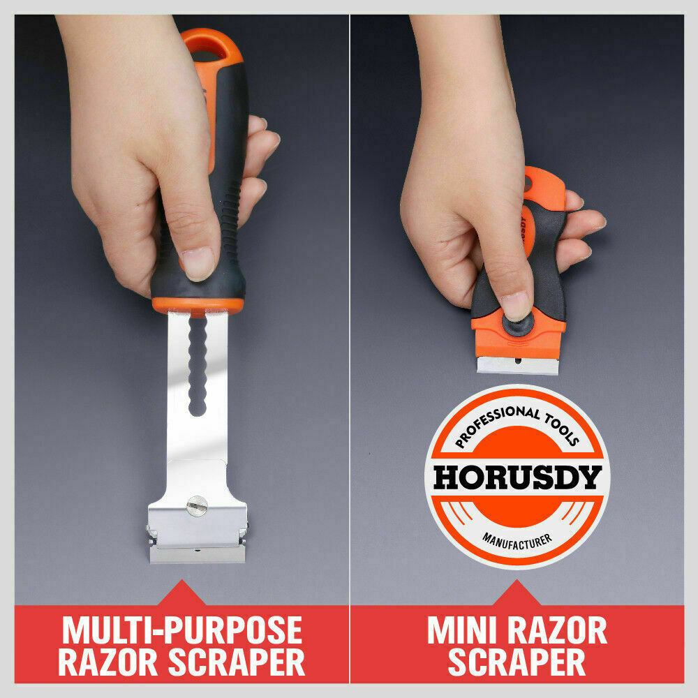 2Pack Putty Knife Multi-Purpose Scraper Spare Blades Paint Seal Remover