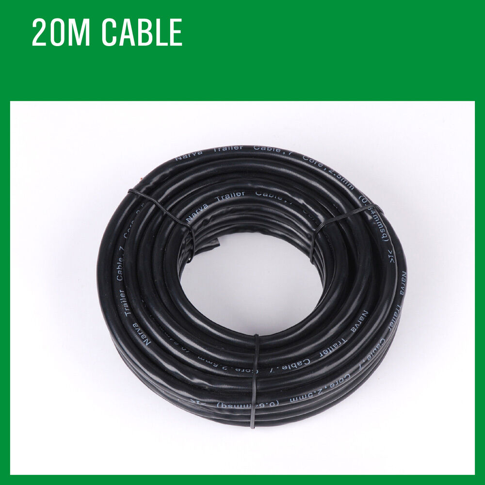 20M 5 Core Wire Cable Trailer Cable Boat Caravan Truck