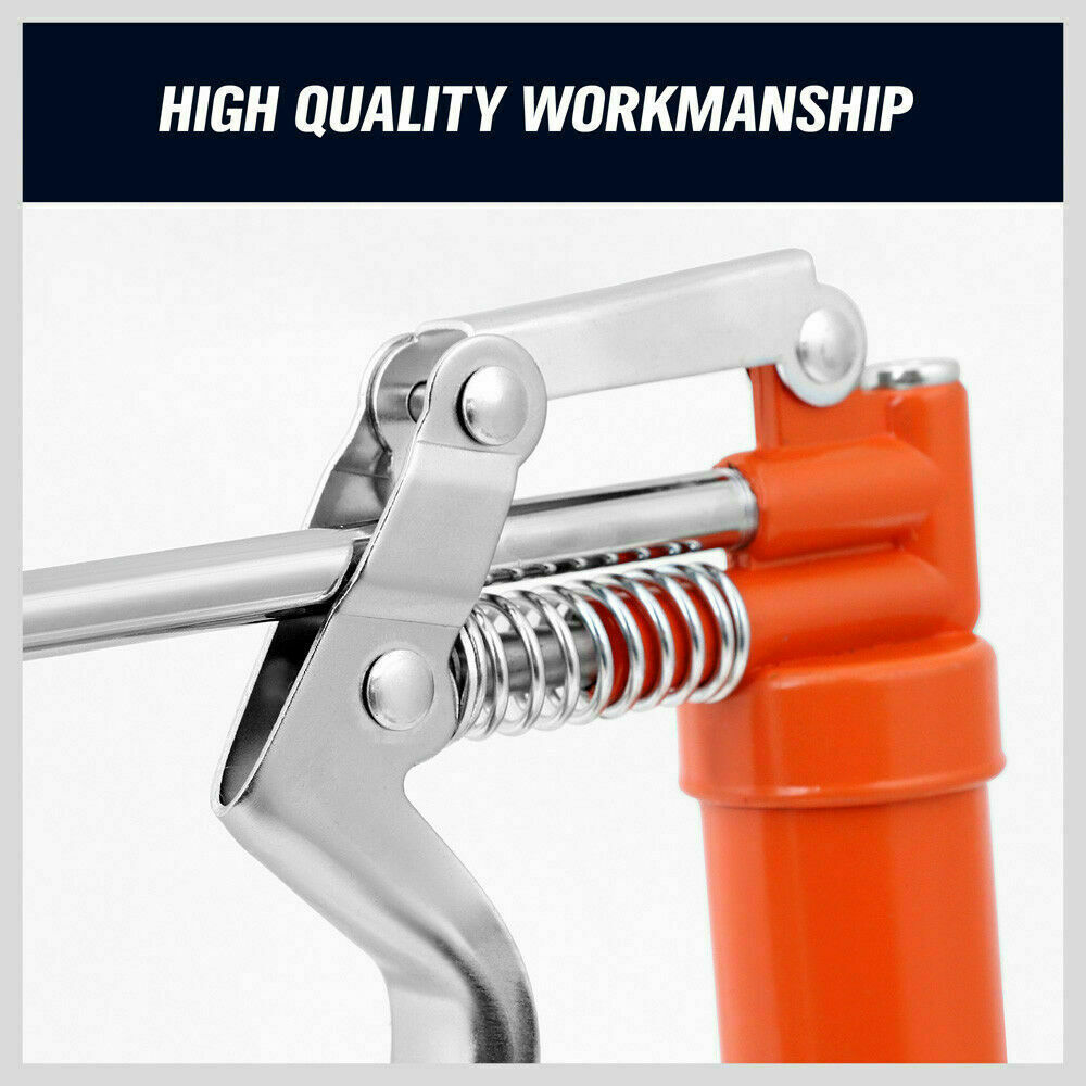 2-WAY Mini Grease Gun Manual Pistol Grip With 3OZ Cartridge