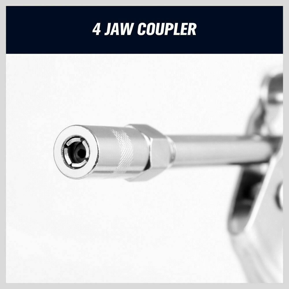 2-WAY Mini Grease Gun Manual Pistol Grip With 3OZ Cartridge