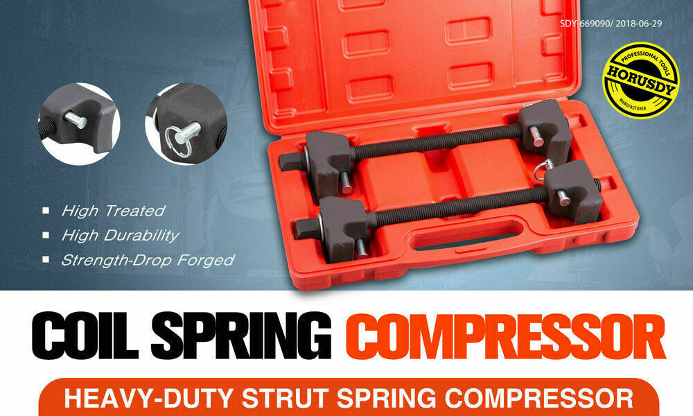 2Pack Heavy-Duty Coil Spring Compressor Clamp Car Truck Shocker Struts