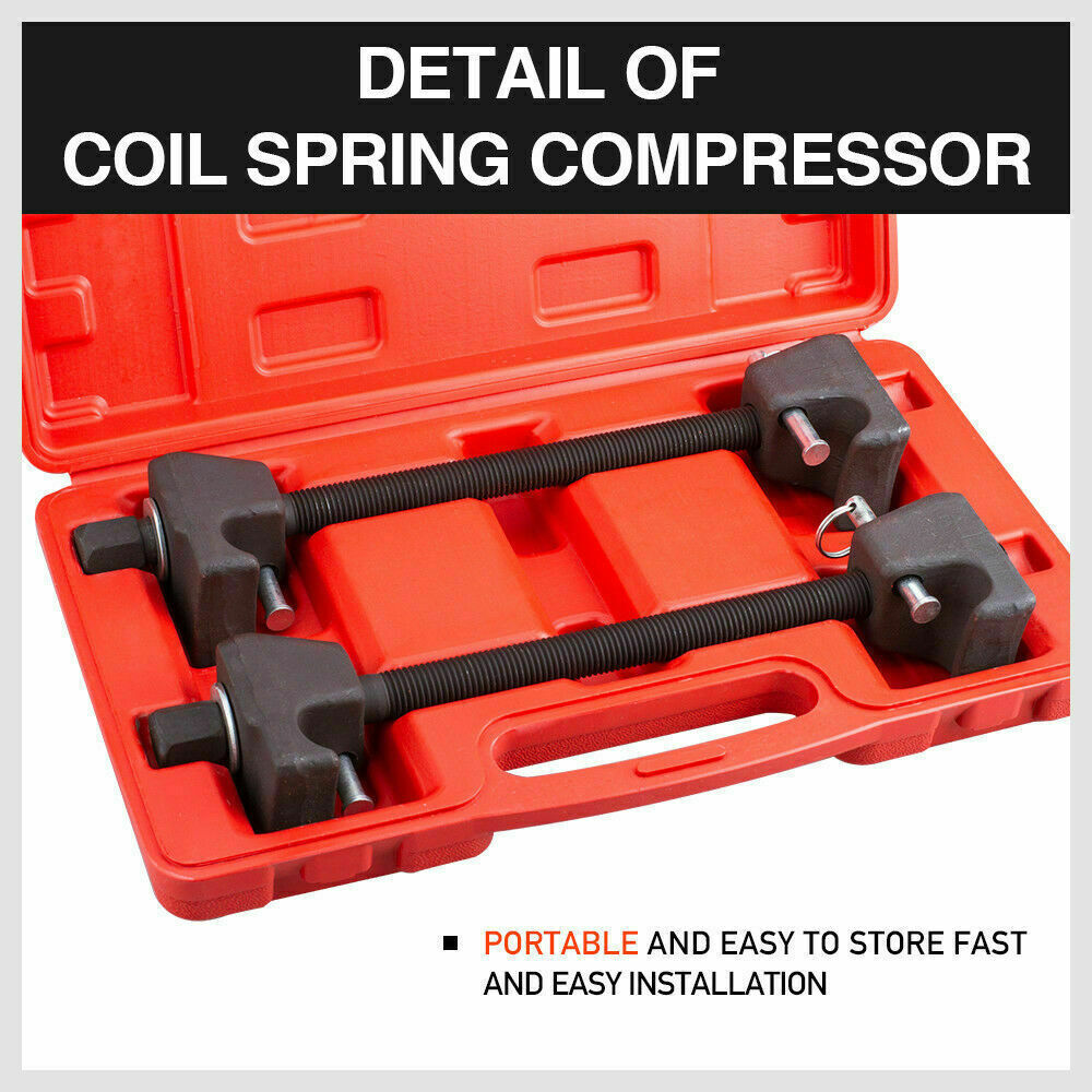 2Pack Heavy-Duty Coil Spring Compressor Clamp Car Truck Shocker Struts