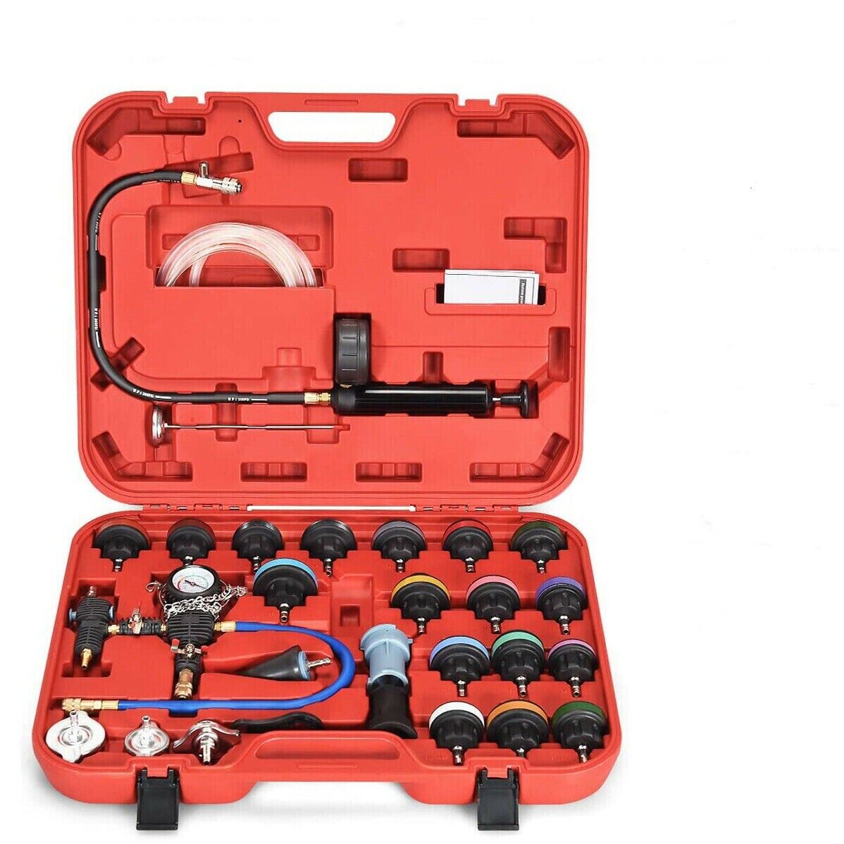 28Pack Radiator Pressure Test Cooling System Leaking Check Refill Vacuum