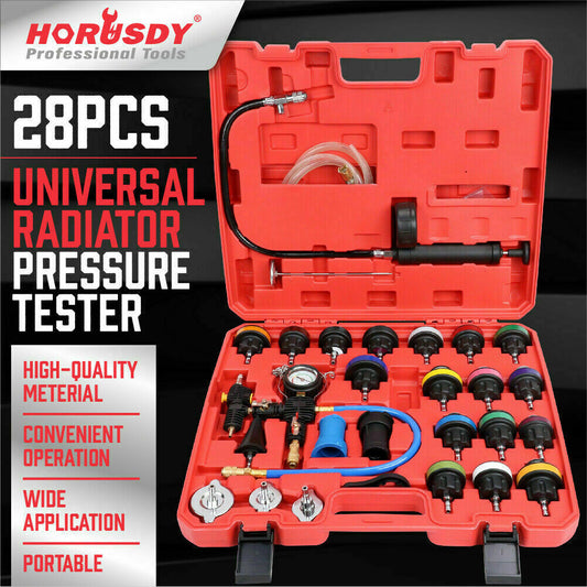 28Pack Radiator Pressure Test Cooling System Leaking Check Refill Vacuum